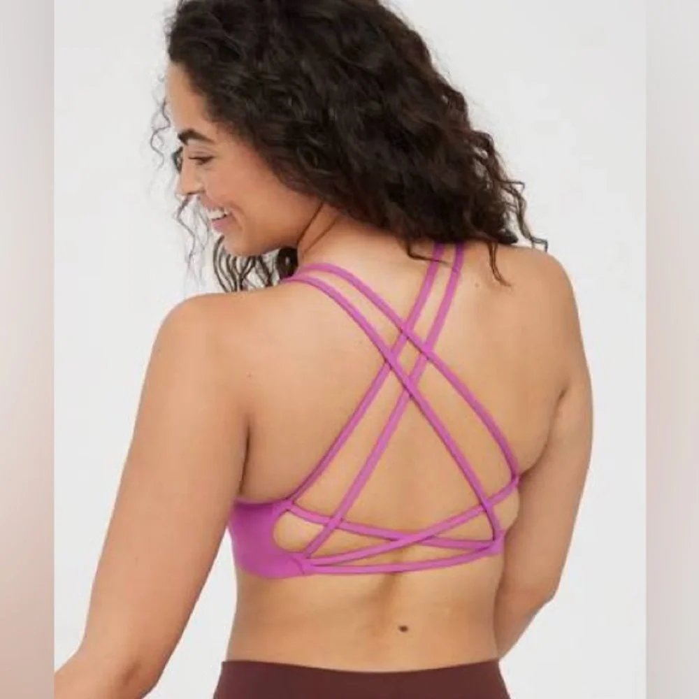 Aerie offline Goals strappy back sports bra - Picture 1 of 4
